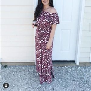 LOFT maxi dress